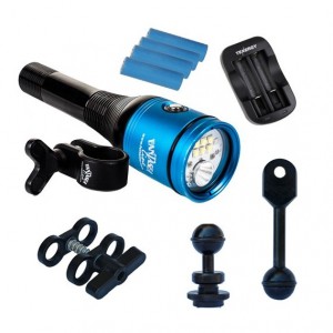 Radiant 2500 Pro - Mounted on a Cold Shoe Mount Light Set
