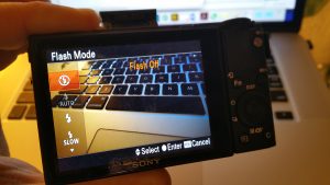 Sony RX100 IV Flash Off