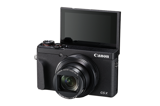 Canon G5X Mark II screen