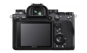 sony alpha a9 ii back