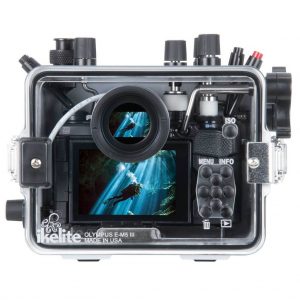 Ikelite E-M5 III Underwater Housing back