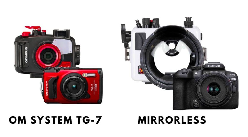 OM System TG-7 vs Mirrorless