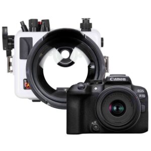 Canon R10 Underwater Housing package