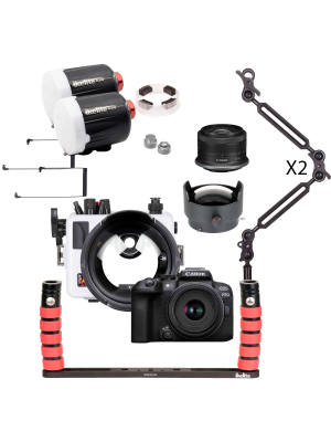 Ikelite R10 housing with Ecko Strobes