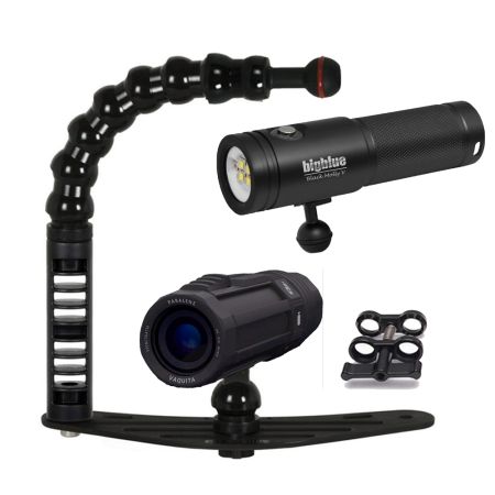 Underwater Action Gopro Camera Flex Arm Light System Tray 